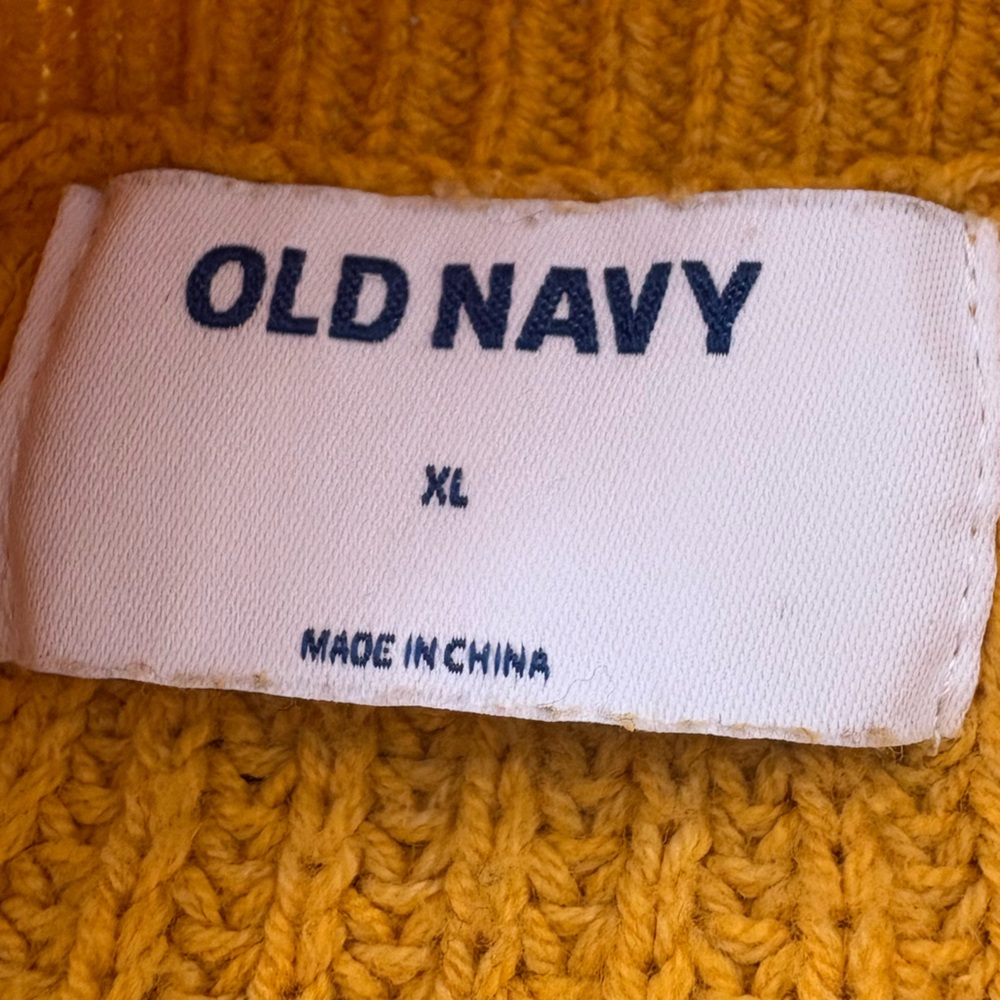 Mustard Yellow Women's Sweater - Picture 5 of 6